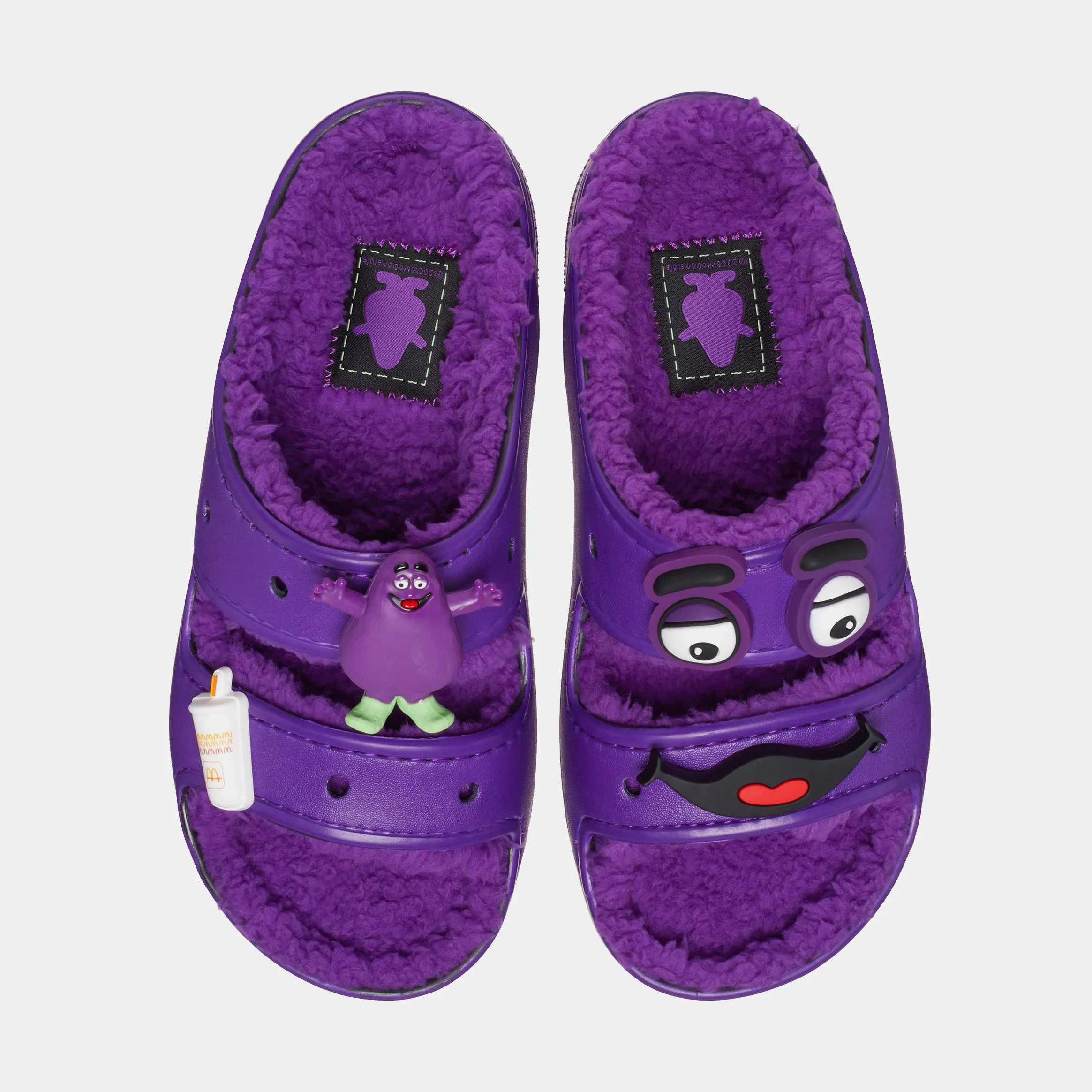 McDonald's Purple Grimace Sandals for Men