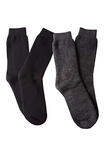 Men’s Kendal Set of 2 Warm & Comfy Thermal Socks | Kaleidoscope