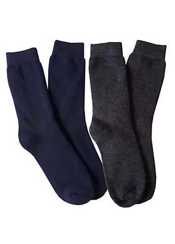 Men’s Kendal Set of 2 Warm & Comfy Thermal Socks | Kaleidoscope