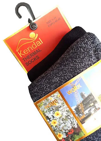 Men’s Kendal Set of 2 Warm & Comfy Thermal Socks | Kaleidoscope