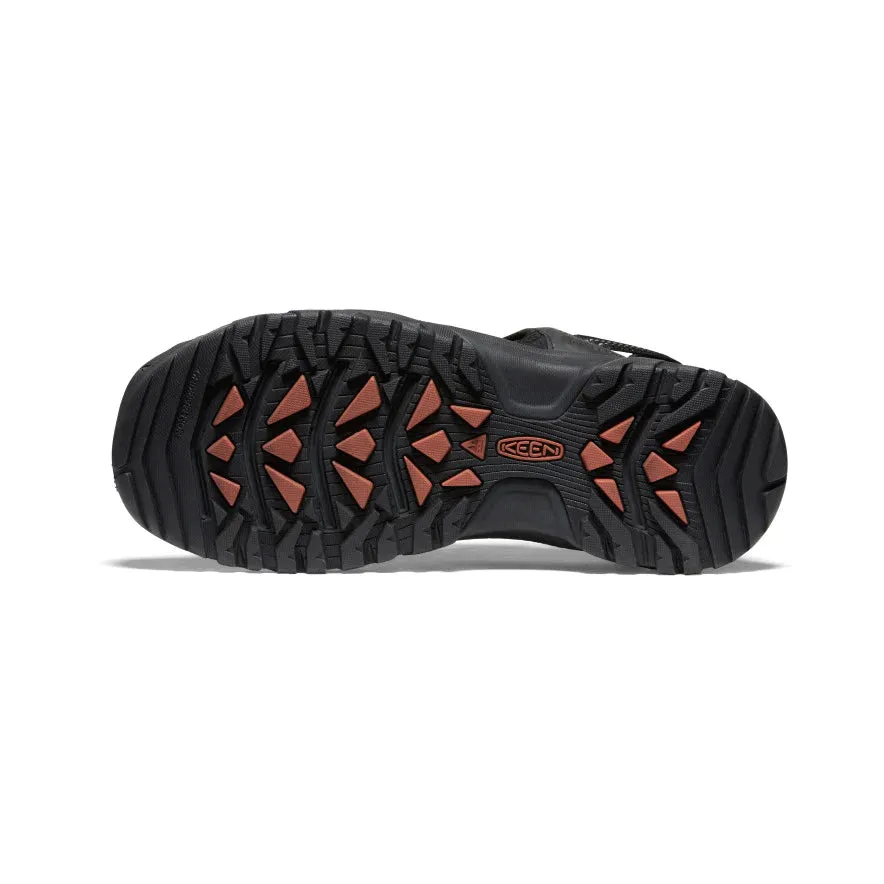 MEN'S GREY/BLACK TARGHEE III SANDAL.