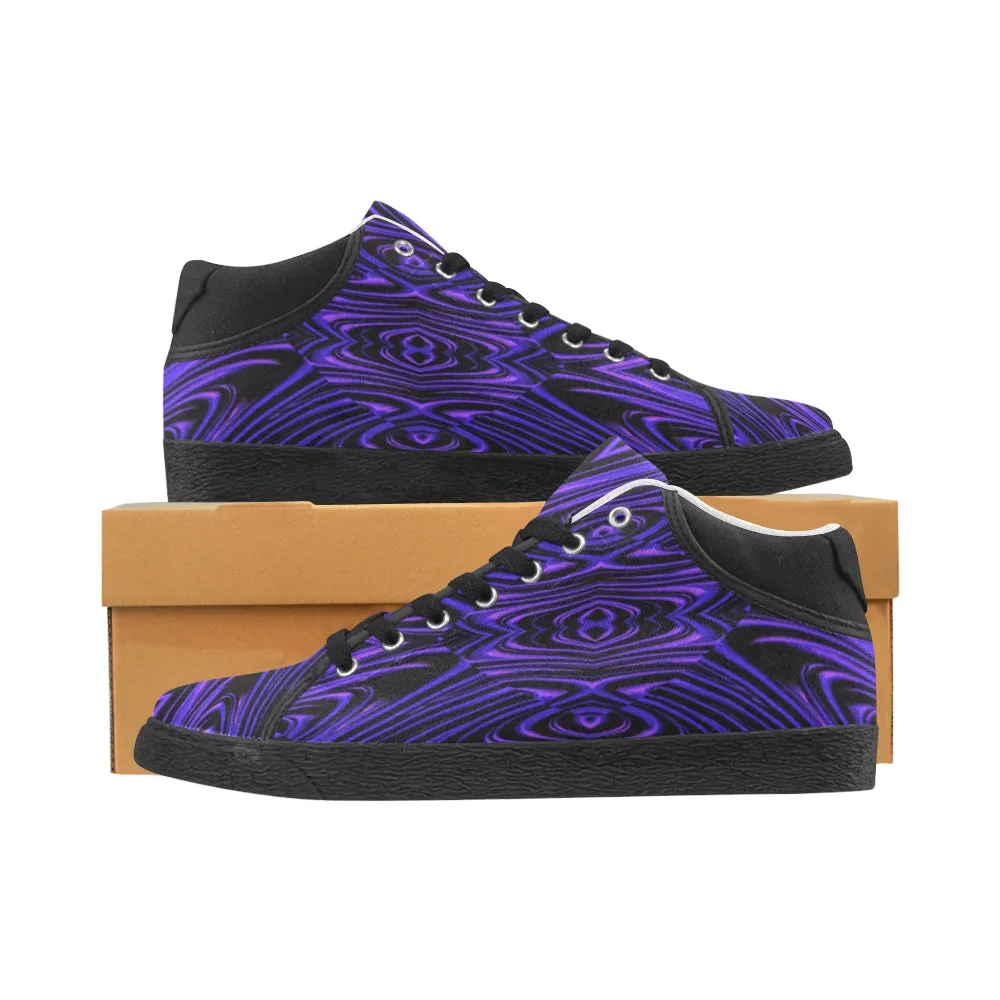 Men's Purple Chukka Sneakers