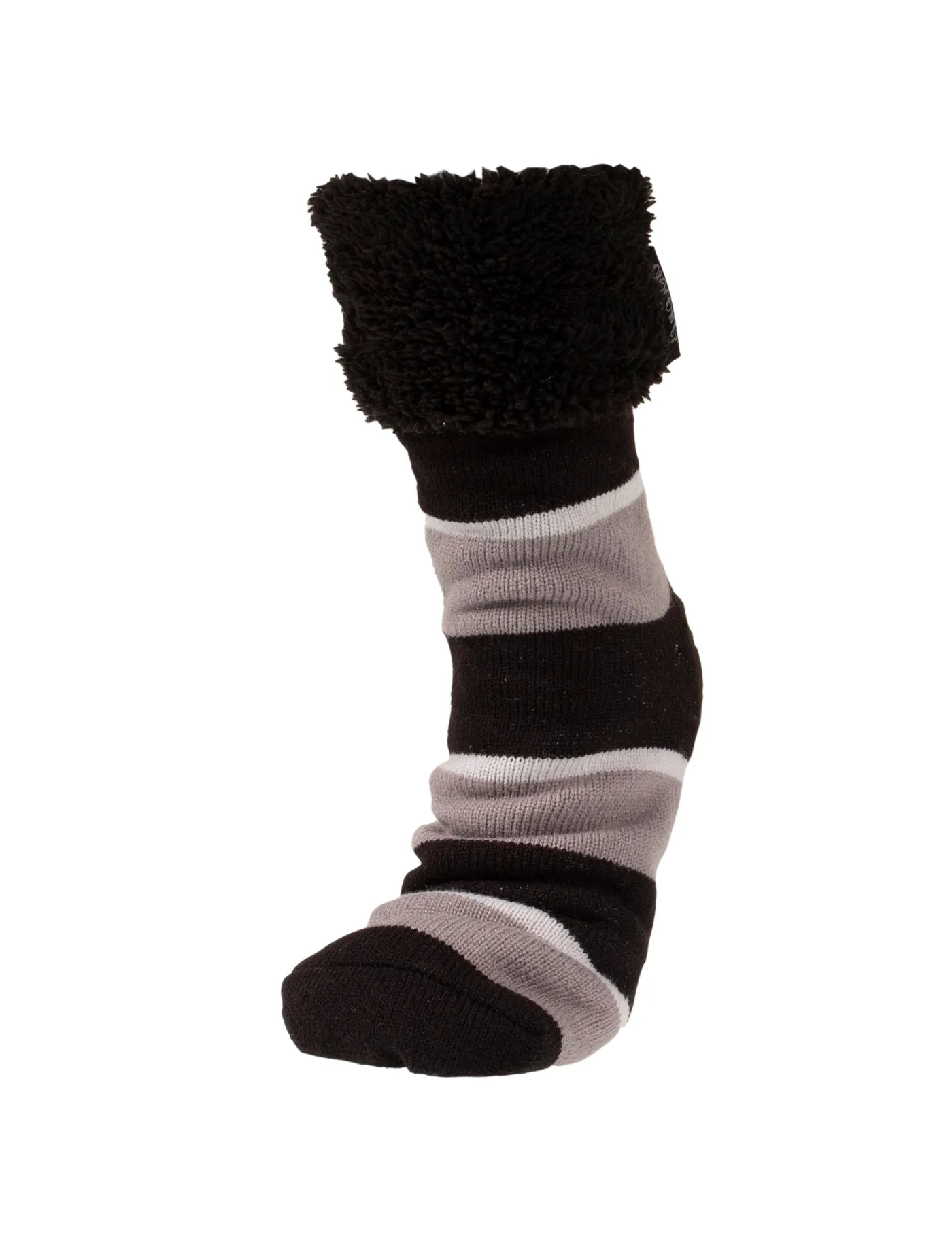 Men's Striped Fleece Socks