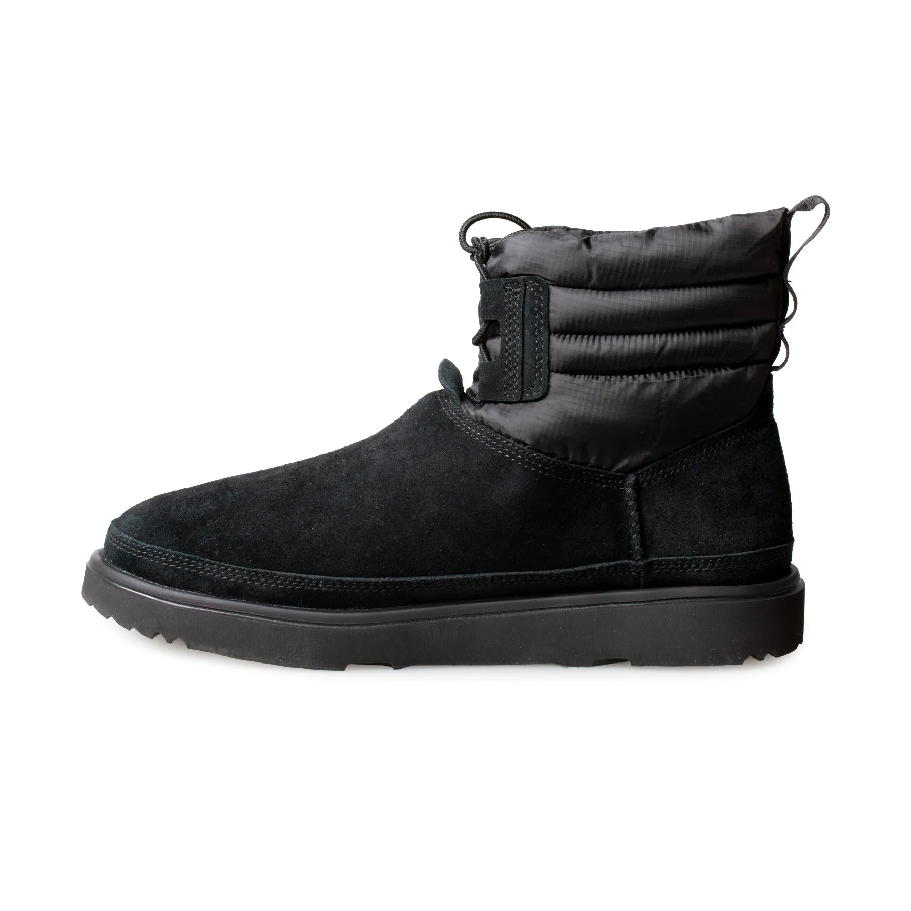 Men's UGG Classic Mini Lace Up Weather Black Boots