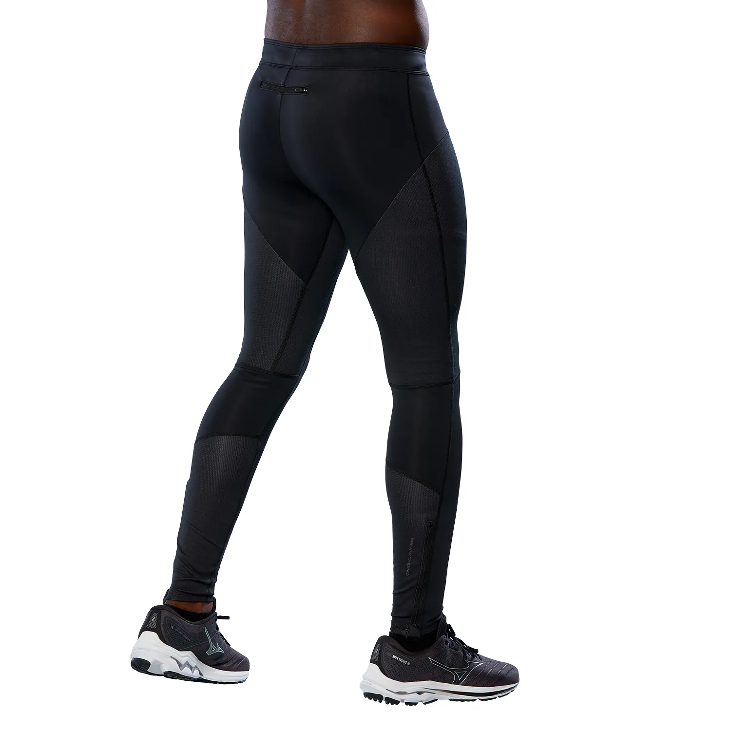 Mizuno black thermal charge tights