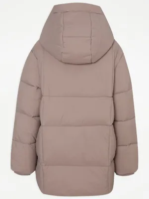 Mocha Short Padded Coat | Kids | George at ASDA