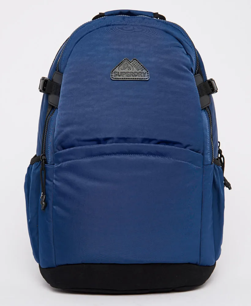 Navy Nylon Tarp Backpack