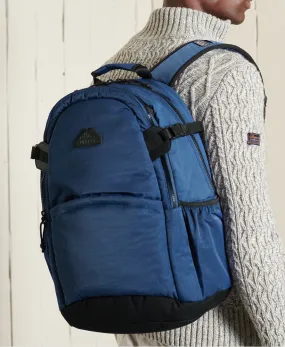 Navy Nylon Tarp Backpack