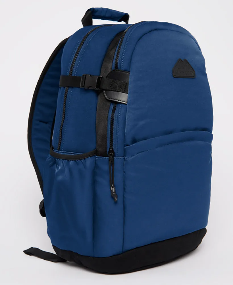 Navy Nylon Tarp Backpack