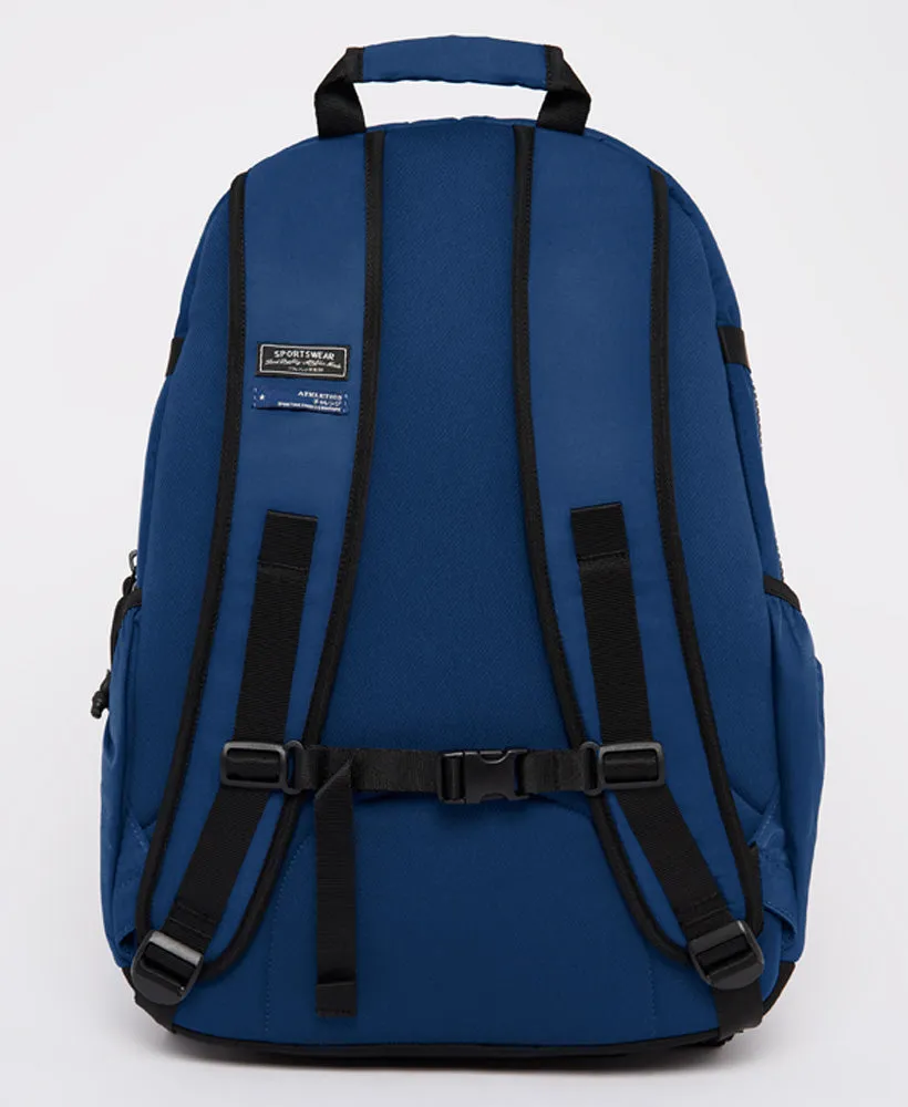 Navy Nylon Tarp Backpack