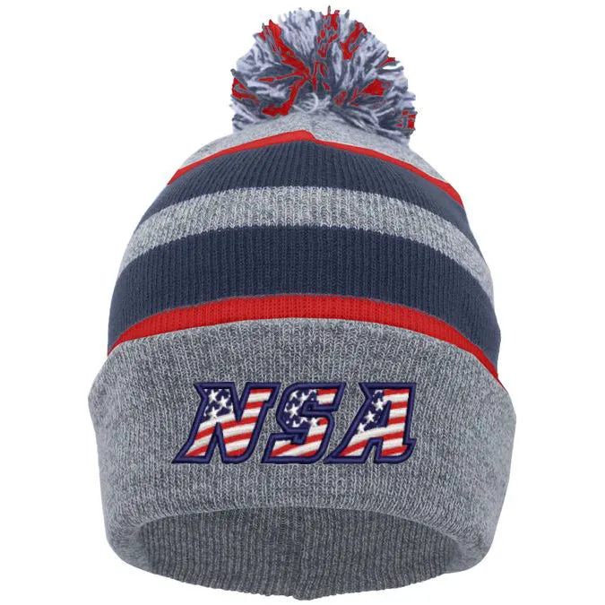 NSA Flag Beanie - 641K-HENVRD