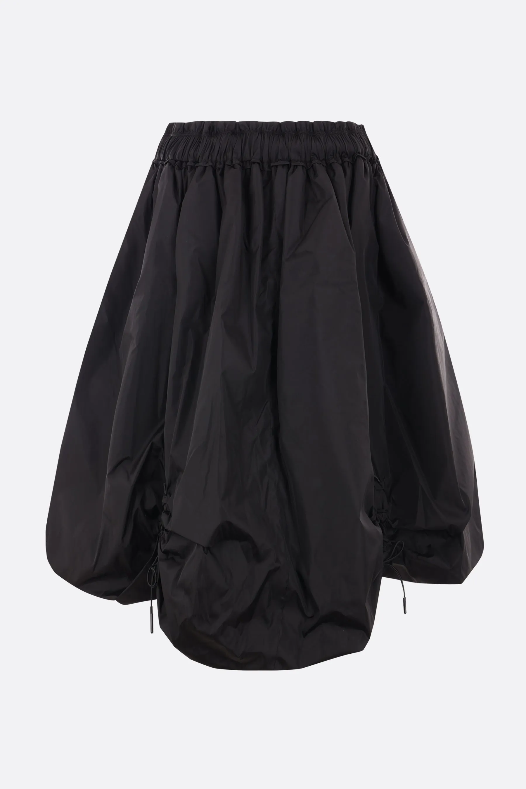 Nylon quilted skirt