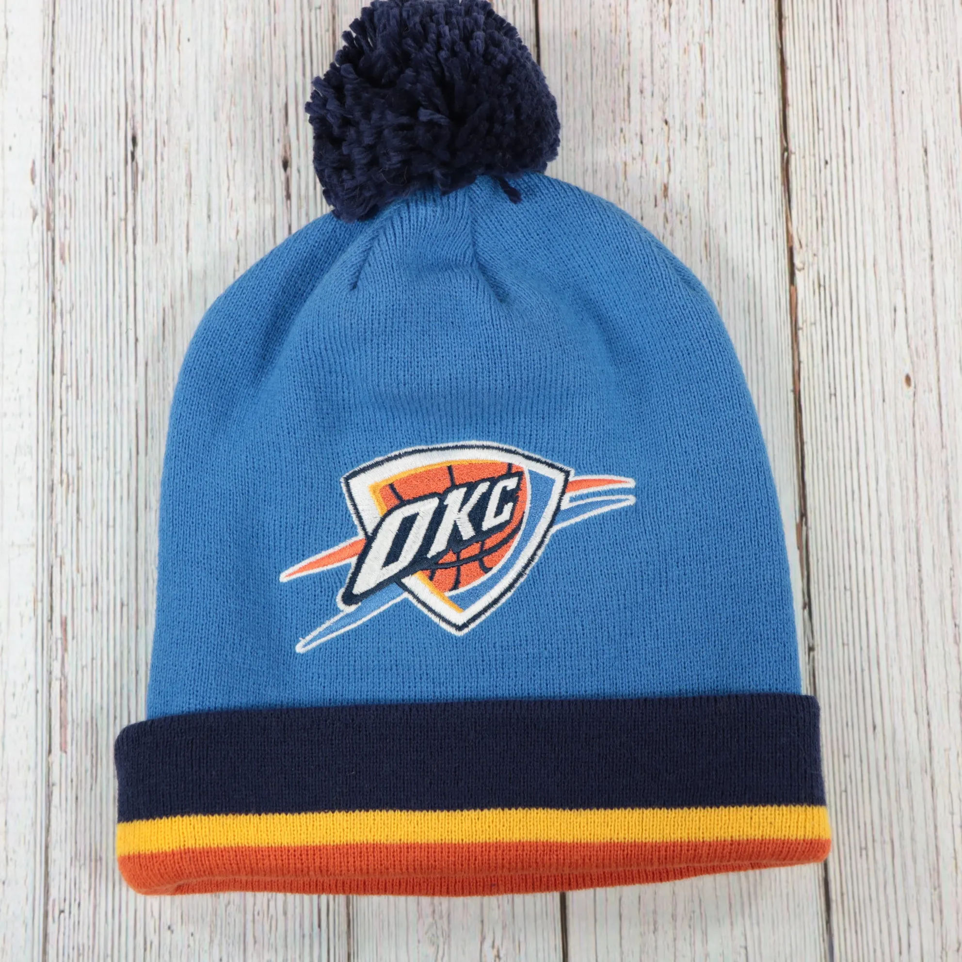 Oklahoma City Thunder Winter Pom Beanie