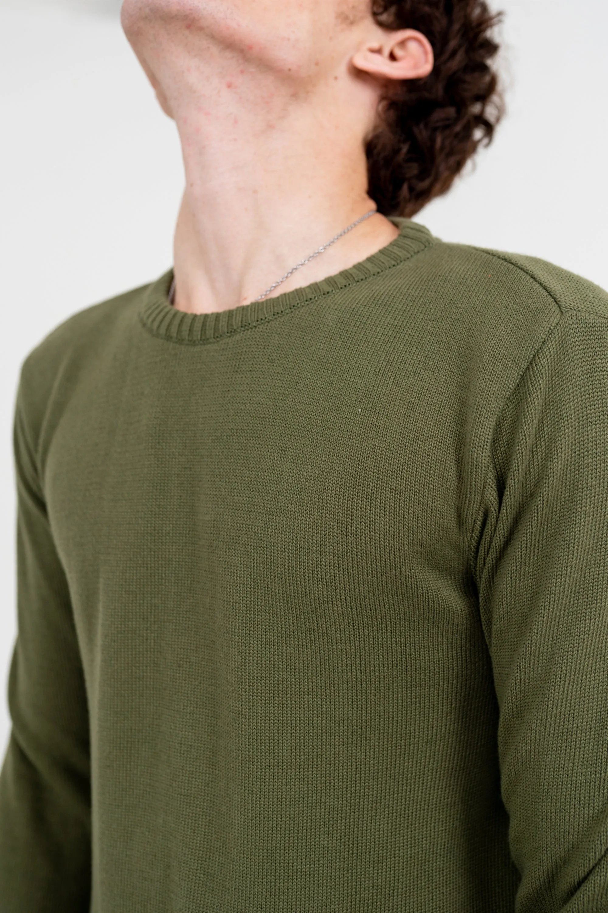 Olive Knit Sweater