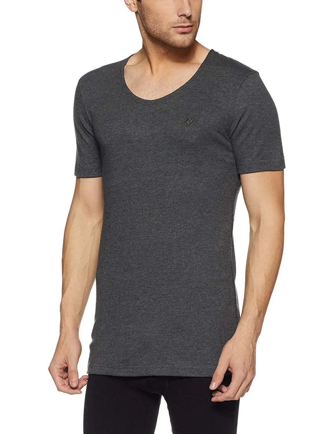 Onn Round Neck Half Sleeve Thermal Vest - Men's #NT021