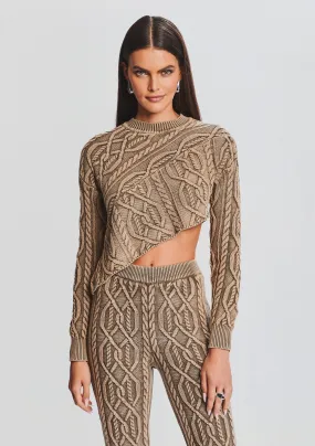 Orchis Cable Knit Sweater