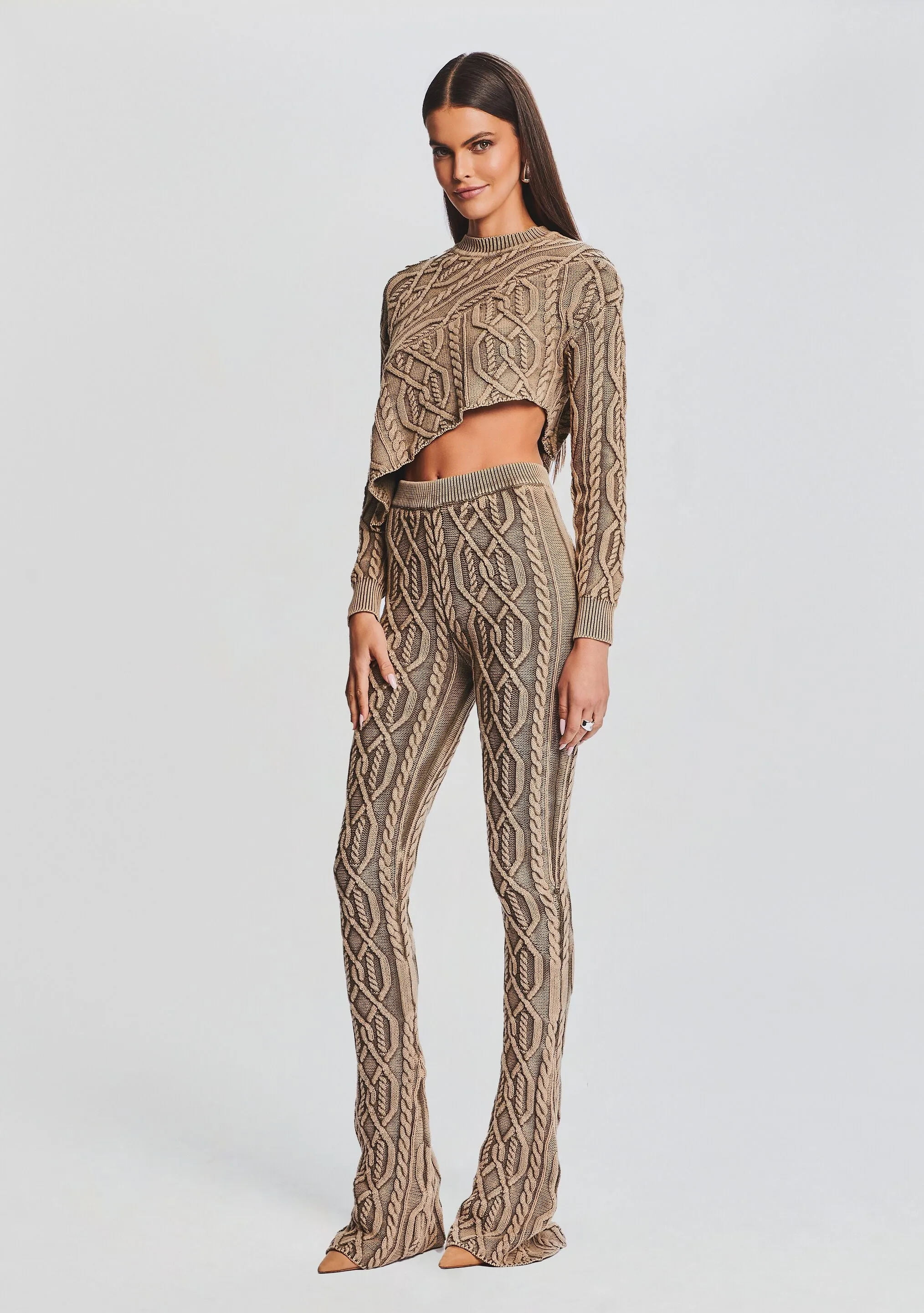 Orchis Cable Knit Sweater