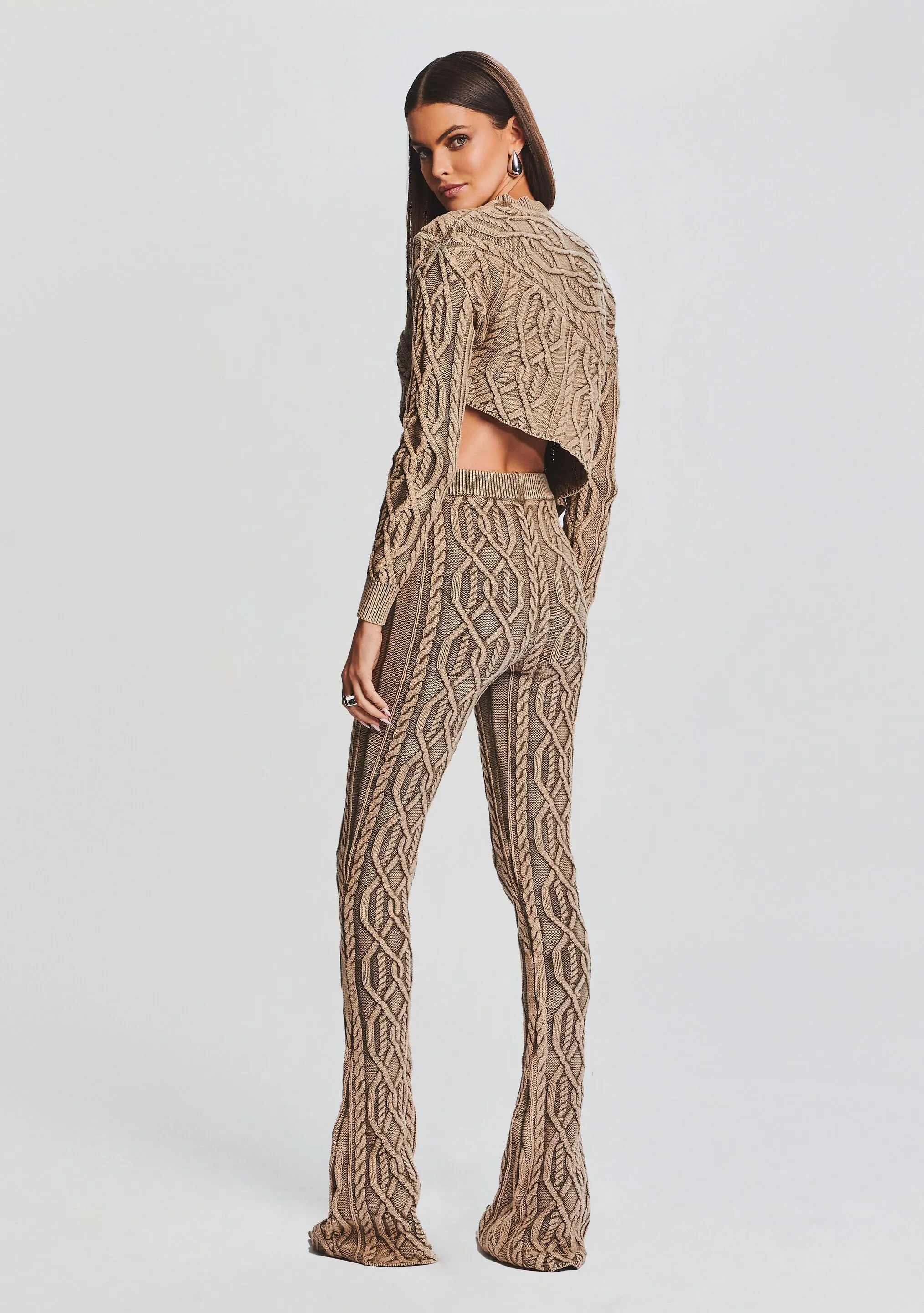 Orchis Cable Knit Sweater