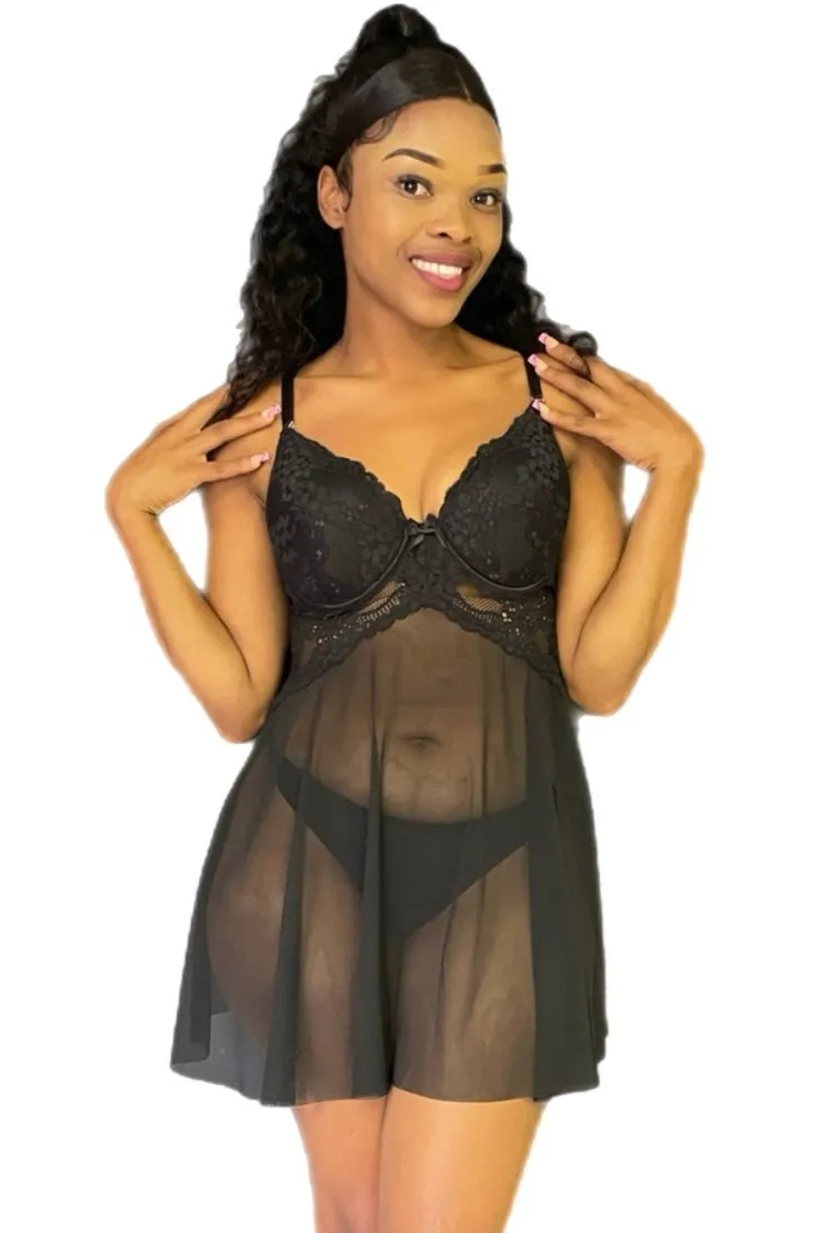 Padded Babydoll Underwear