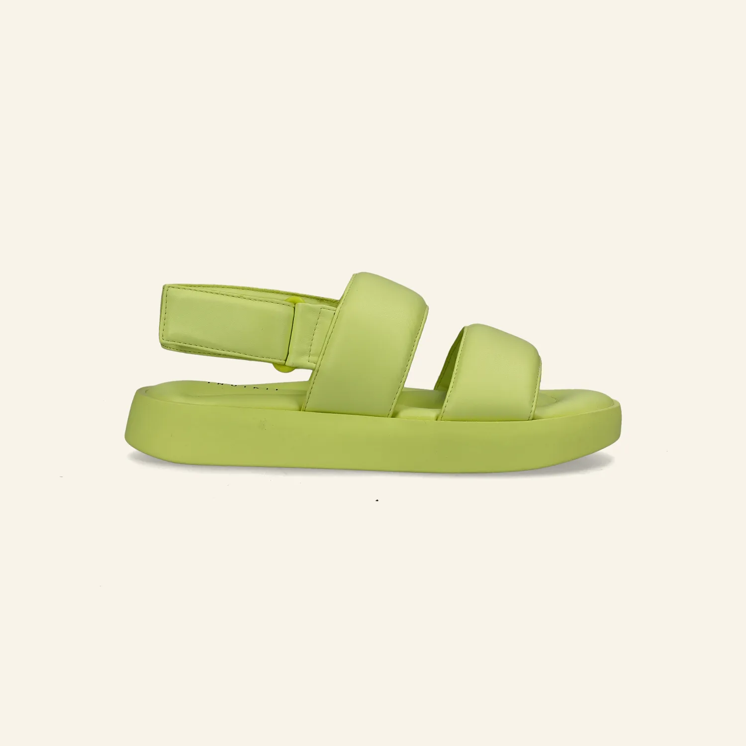 Padded Lime Velcro