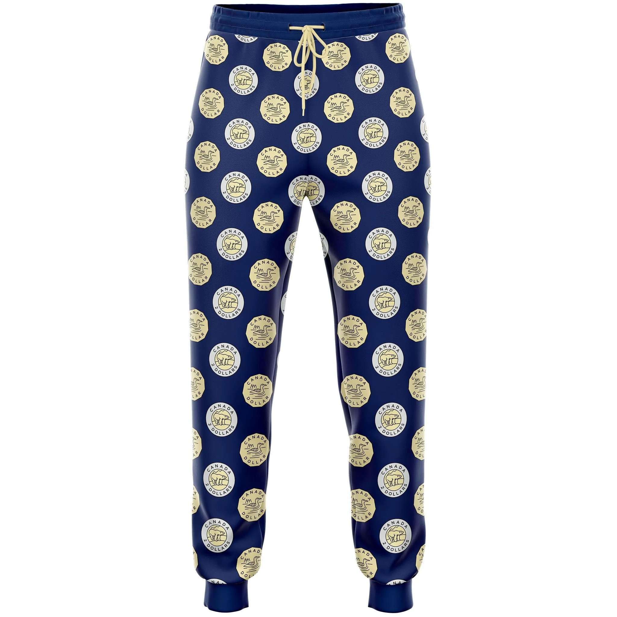 Pajama pants that make you look like a million Canadian dollars.