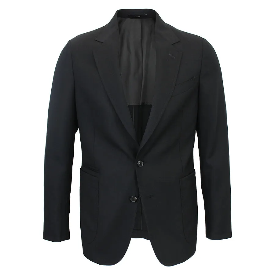 Paul Smith - Black Textured Wool Blazer - Soho Fit.