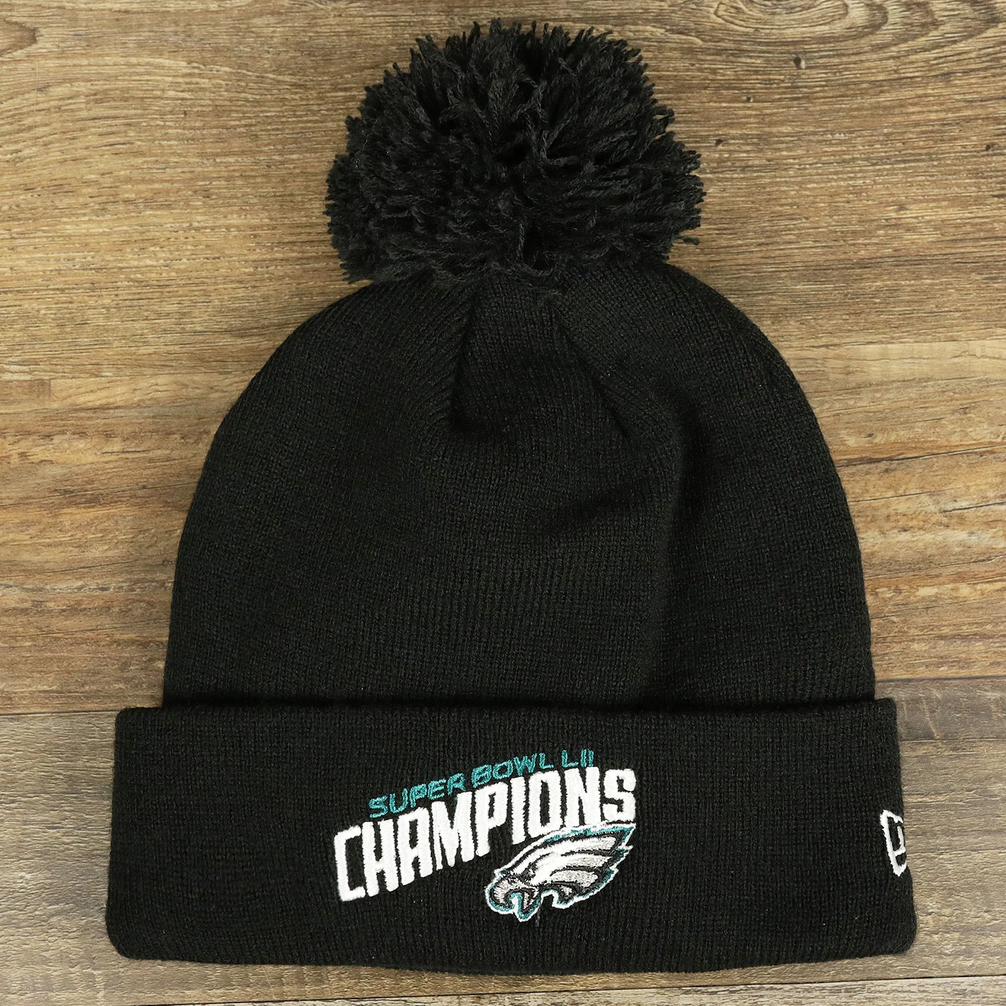 Philadelphia Eagles Super Bowl LII Champions Winter Beanie | Black