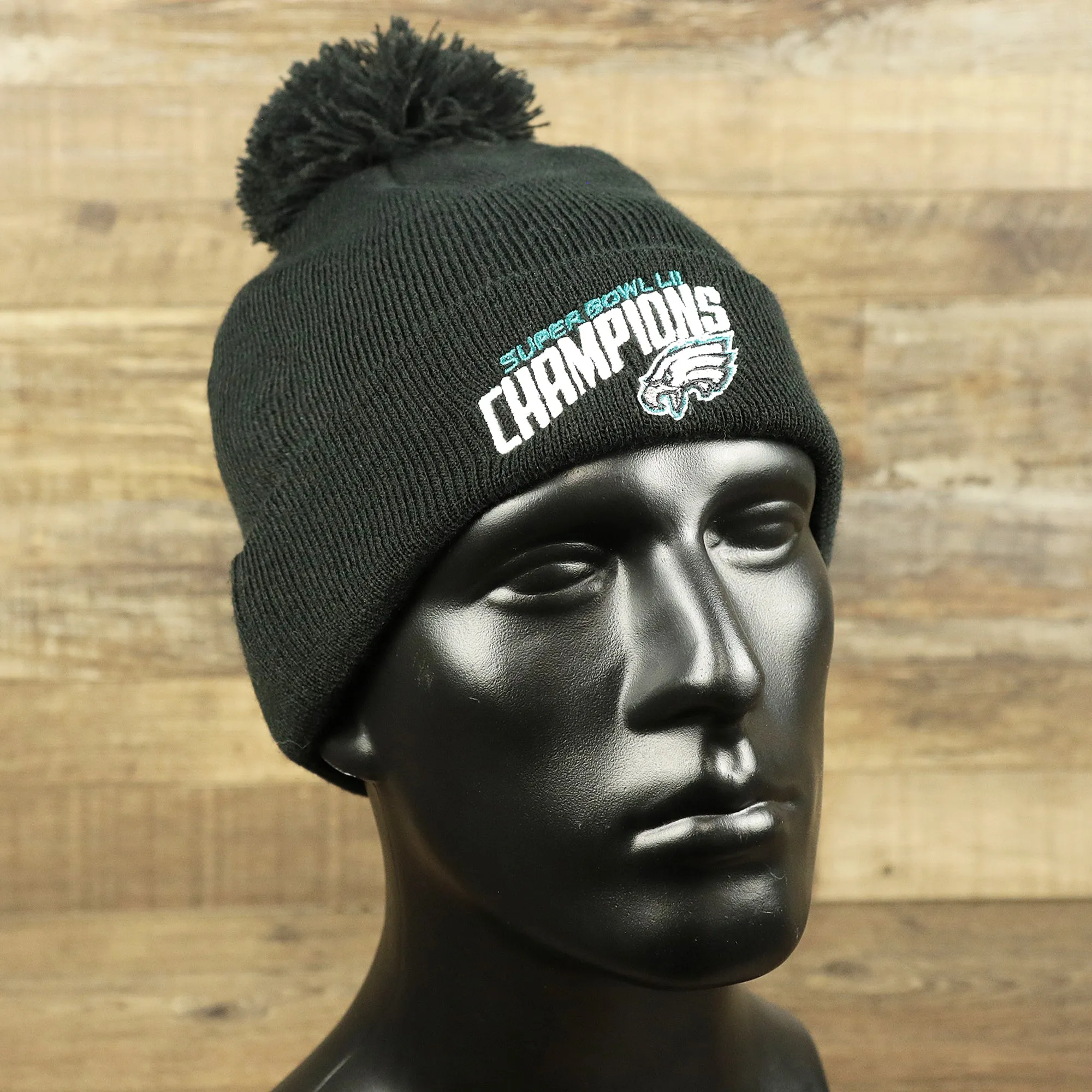 Philadelphia Eagles Super Bowl LII Champions Winter Beanie | Black