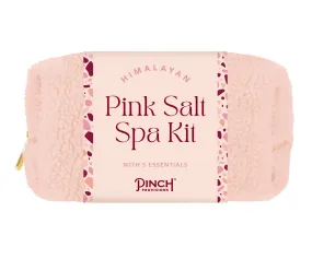 Pink Himalayan Salt Spa Set