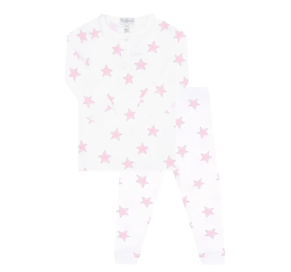 Pink Star Print Pajama