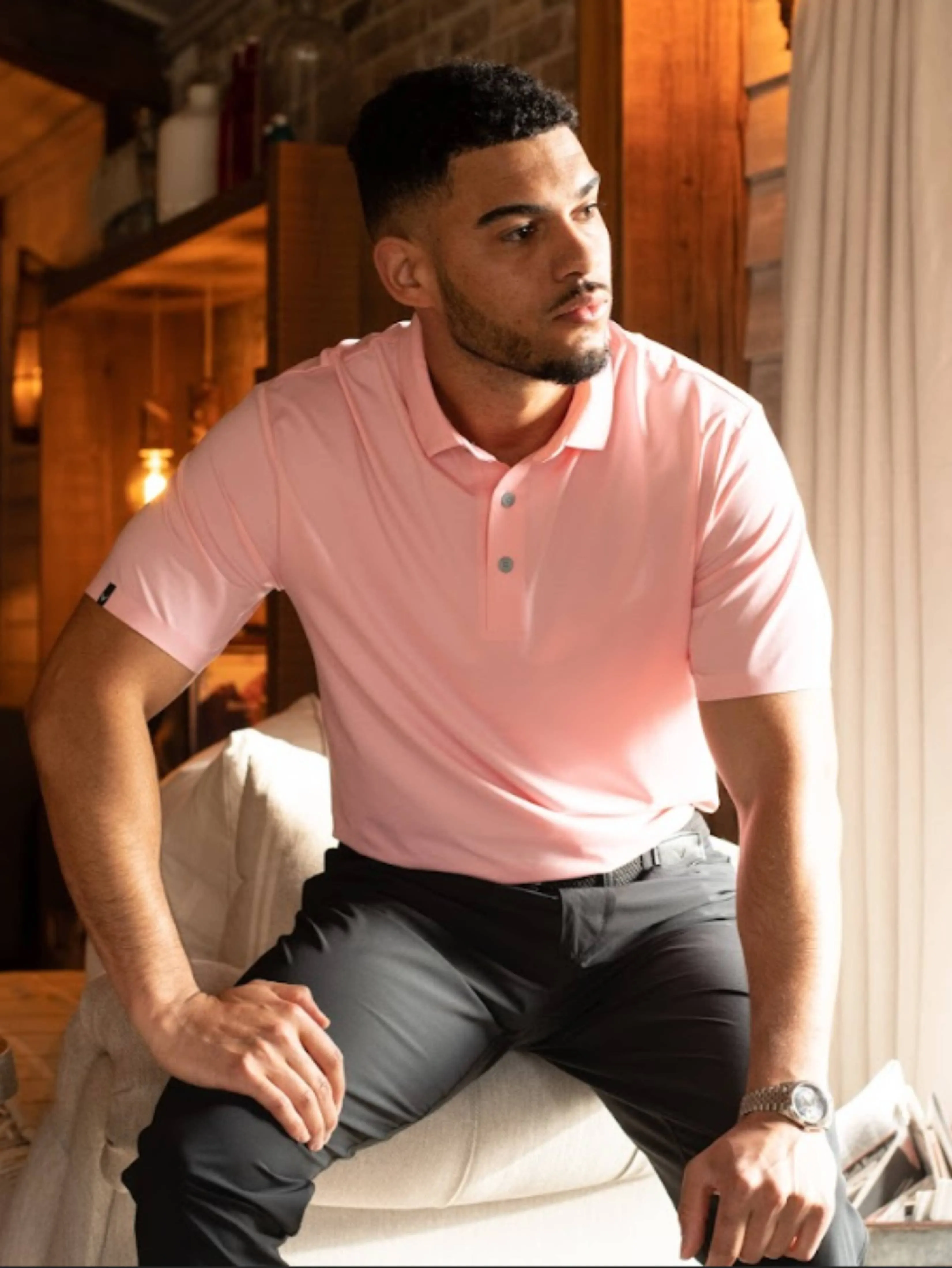 Premium Heather Soft Touch Polo Shirt