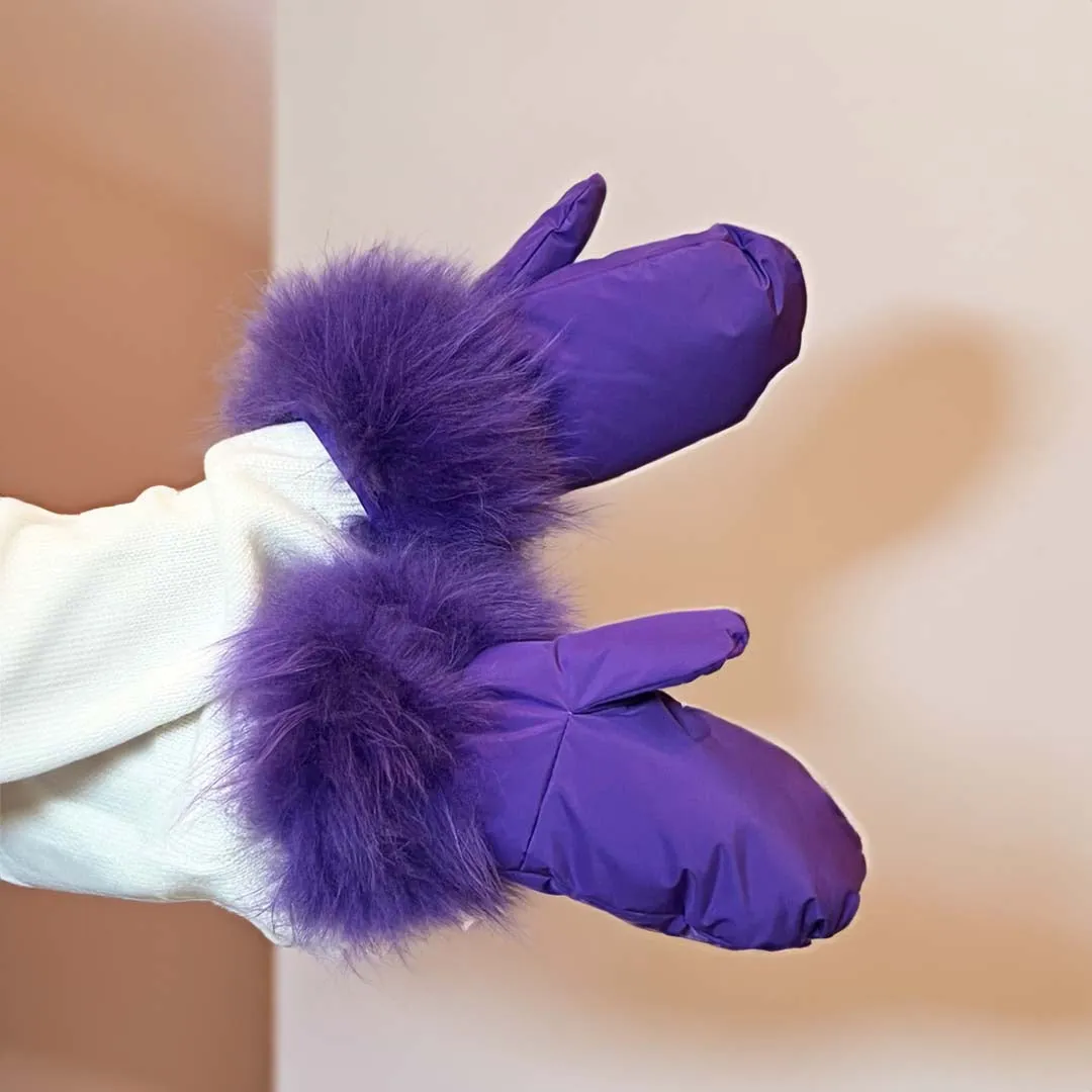 Purple Mittens