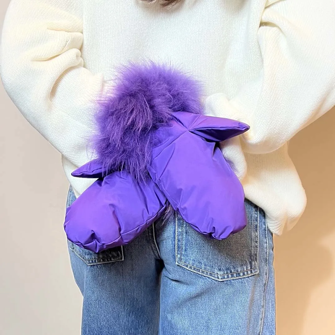 Purple Mittens