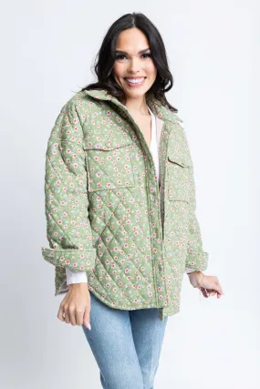 Quilted Shirt Jacket