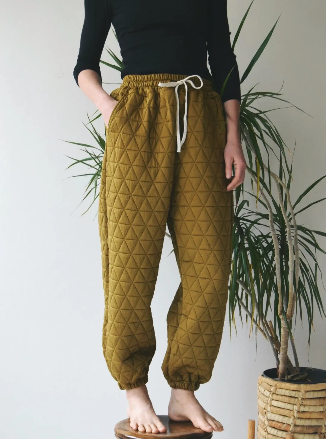 Quilted Sweatpants