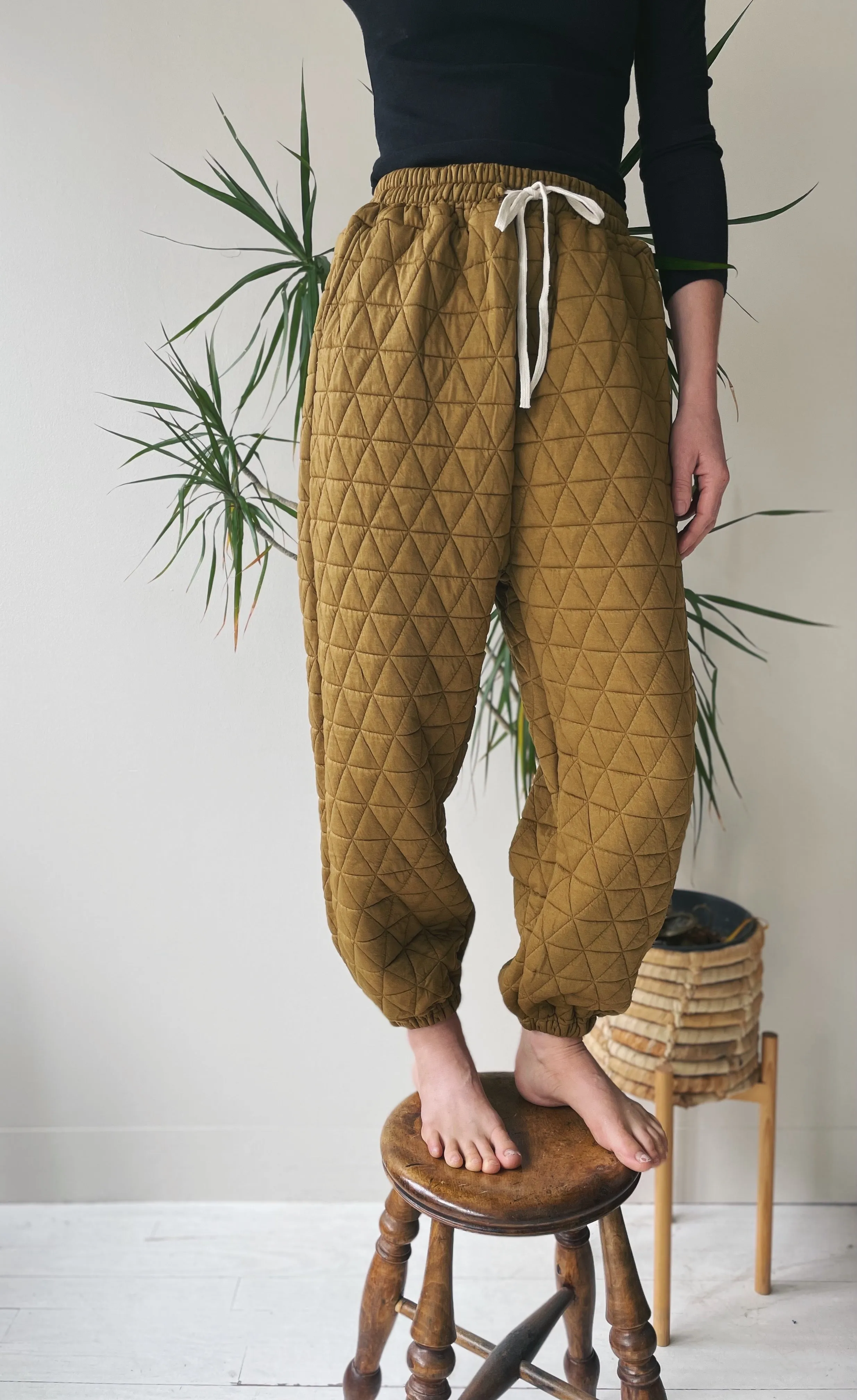 Quilted Sweatpants