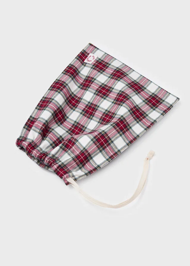 Red girls' pajamas