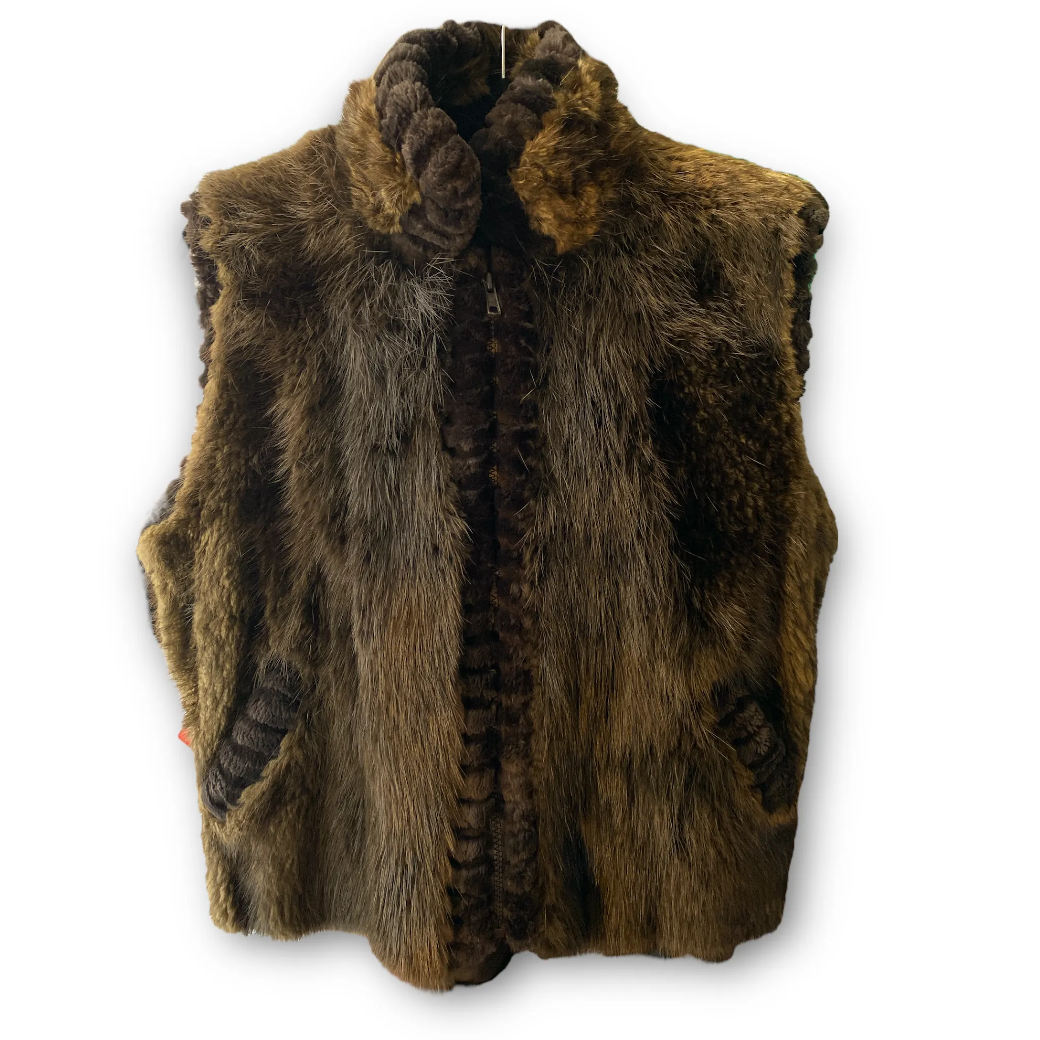 Result: Stylish Brown Faux Fur Vest - Trendy Fashion Outerwear