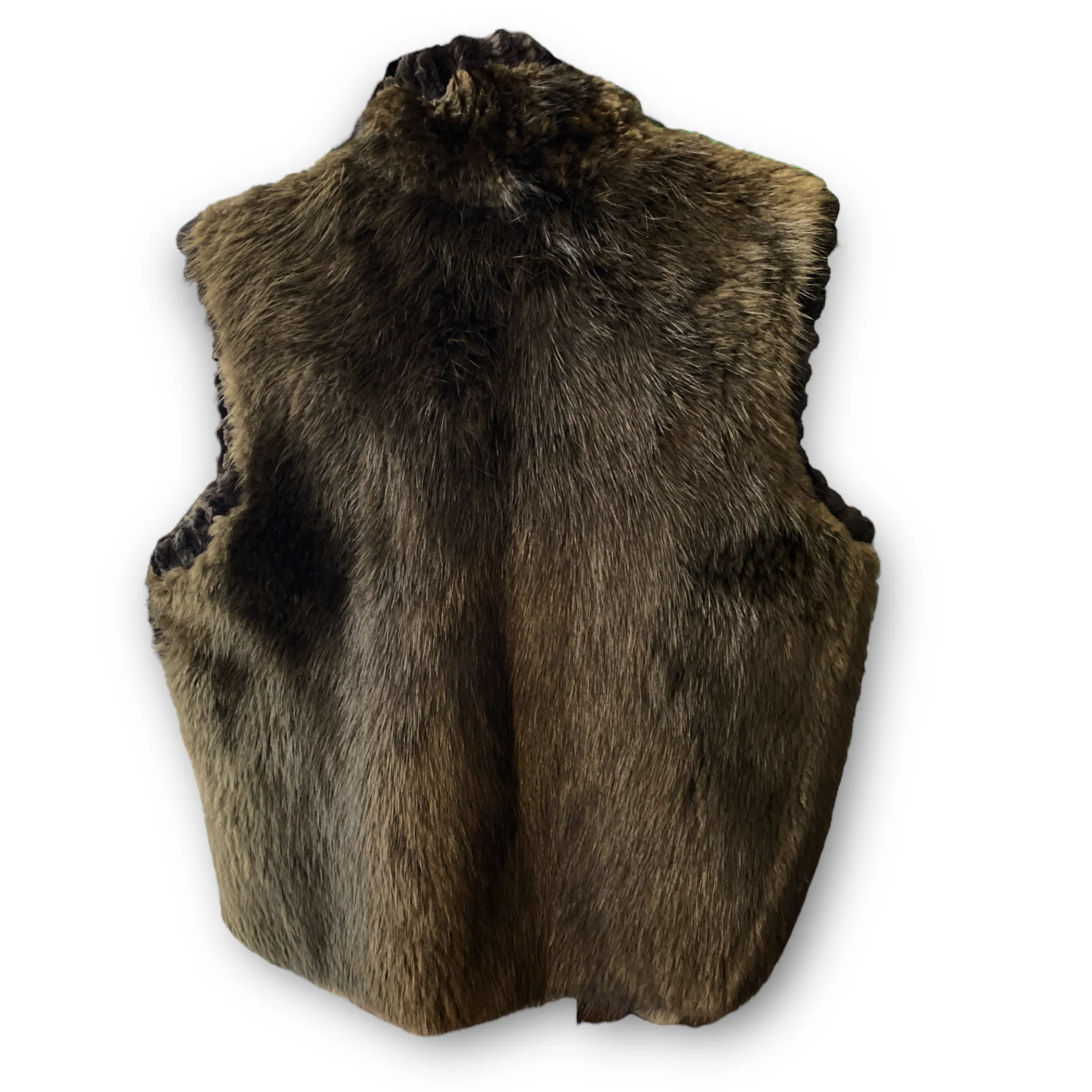 Result: Stylish Brown Faux Fur Vest - Trendy Fashion Outerwear