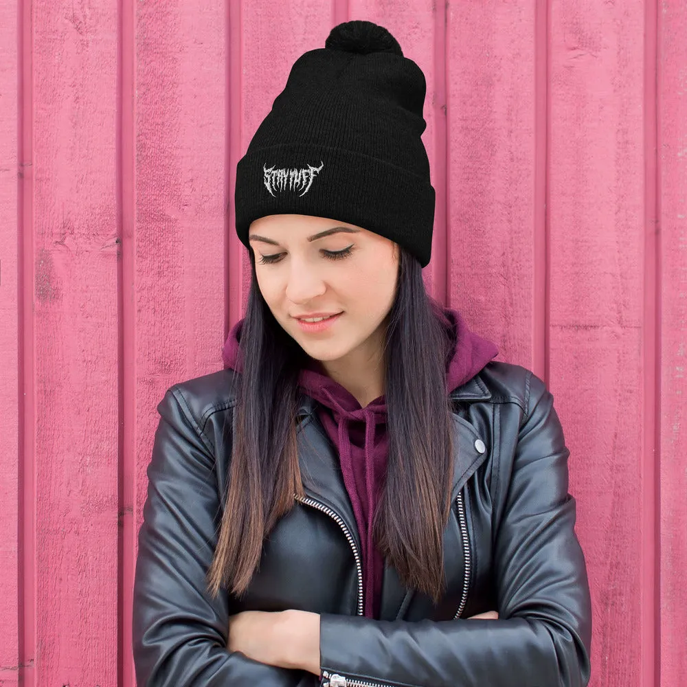 RISE (Pom-Pom Beanie)