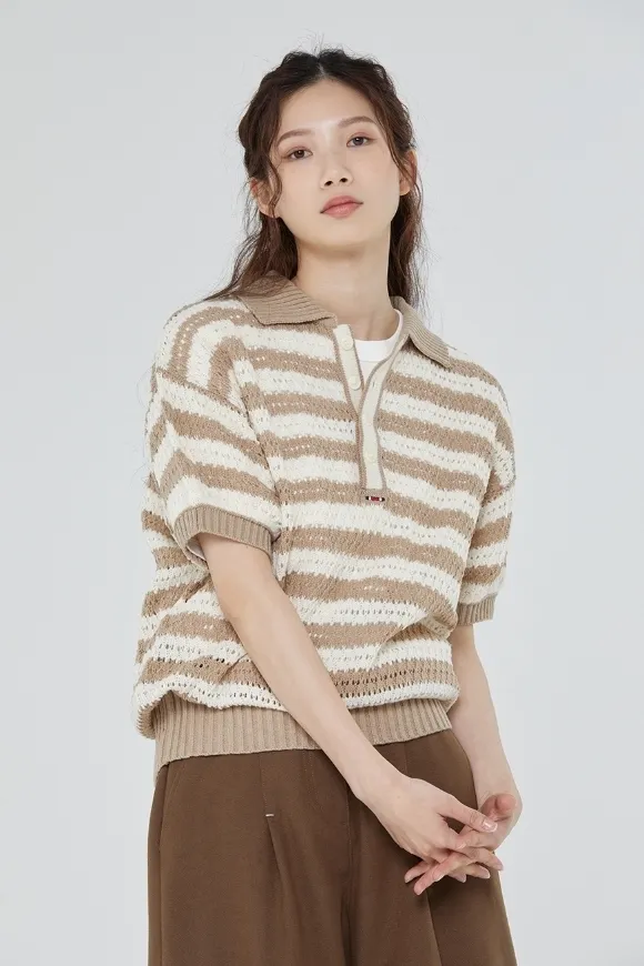 ROMANTIC CROWN | Cable Knit Pullovers Stripes Unisex Low Gauge Street Style - Google SEO friendly: Cable Knit Sweaters with Stri