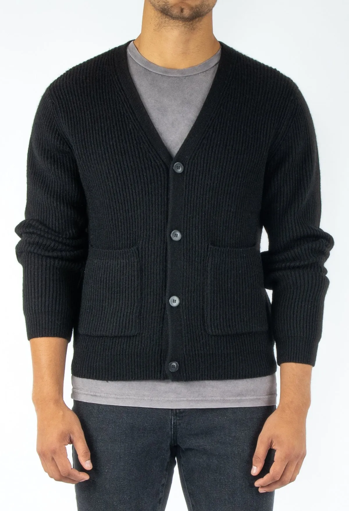 Rusty Black USA Surfer Cardigan - RESULT