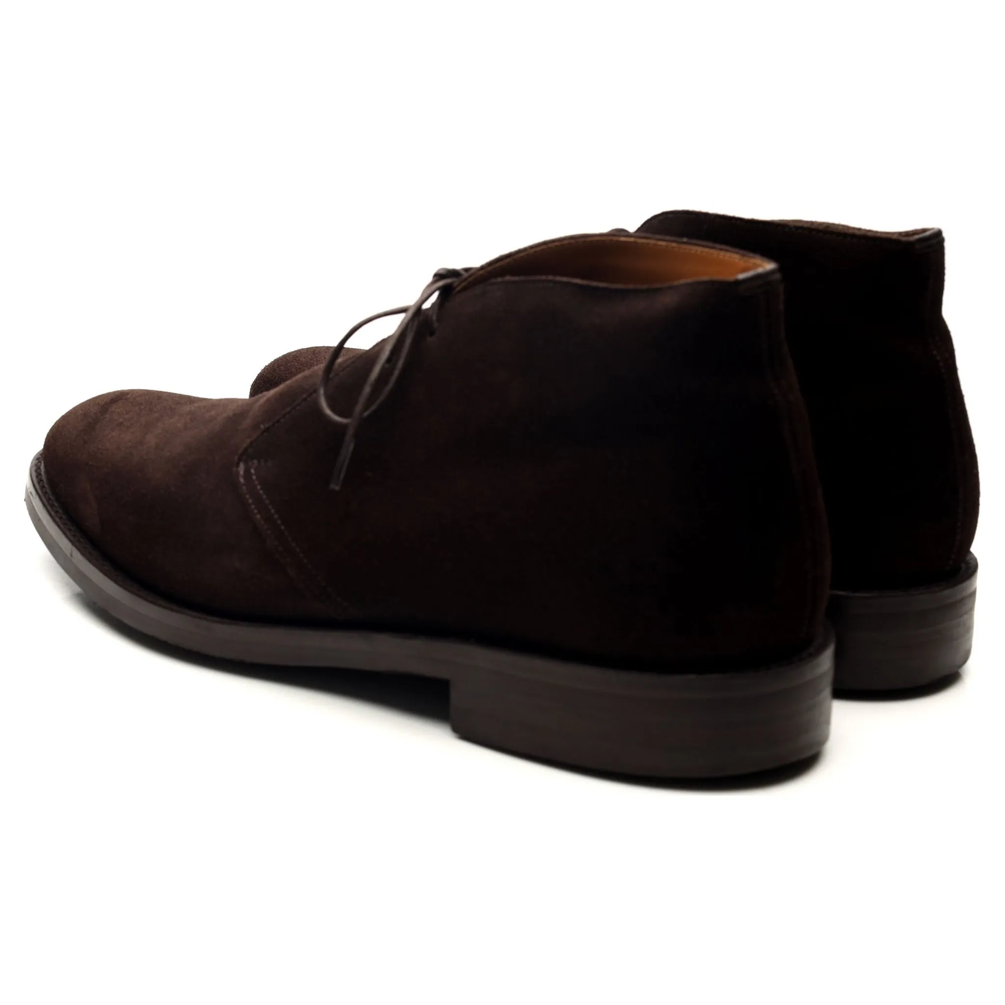 'Ryder 3' Dark Brown Suede Chukka Boots UK 9 F