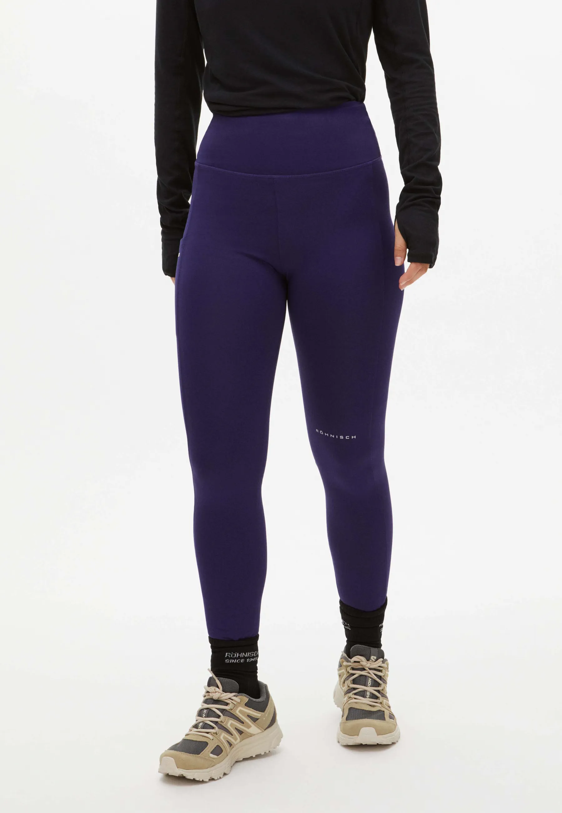 Röhnisch Women's Thermal Tights Blackcurrant | Buy Röhnisch Women's Thermal Tights Blackcurrant here | Outnorth