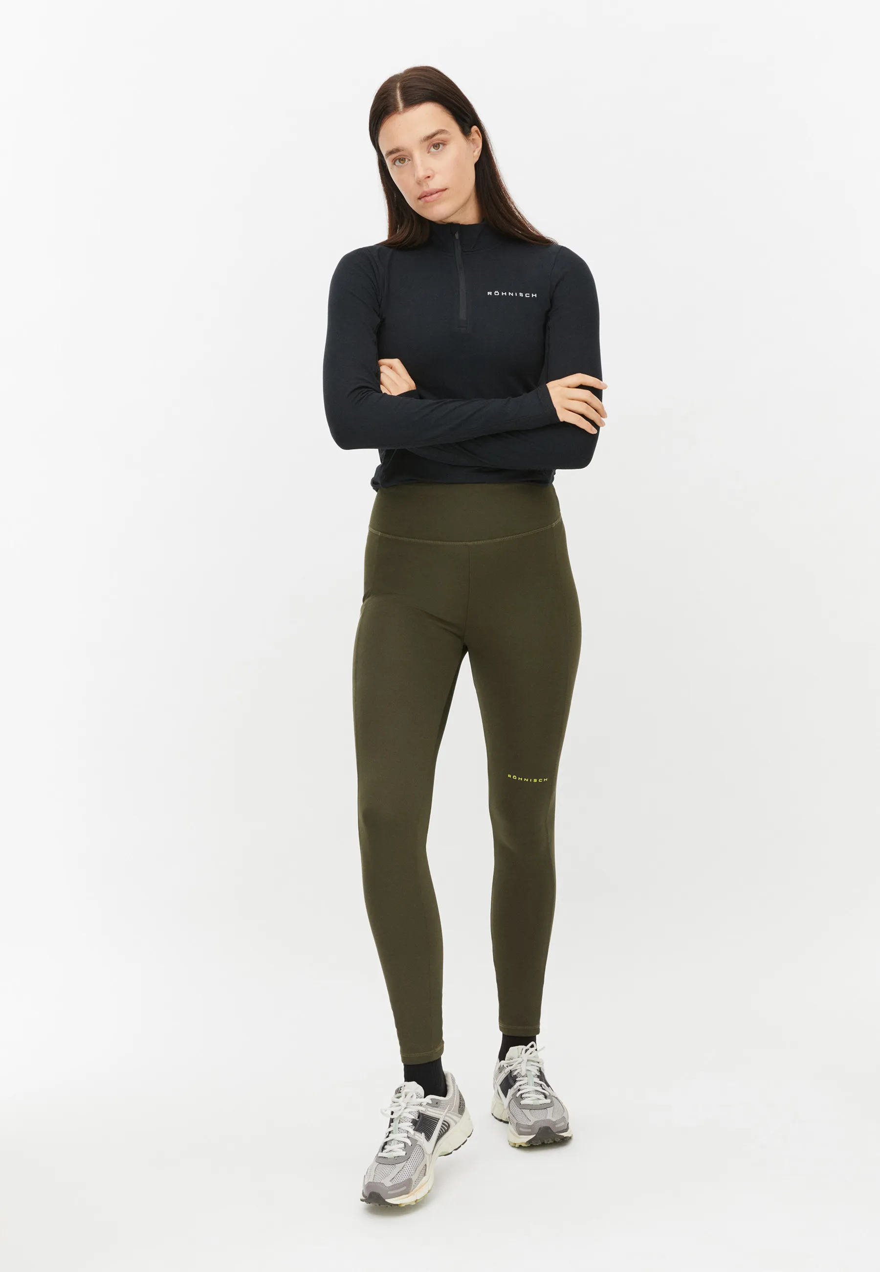 Röhnisch Women's Thermal Tights Forest Brown | Buy Röhnisch Women's Thermal Tights Forest Brown here | Outnorth