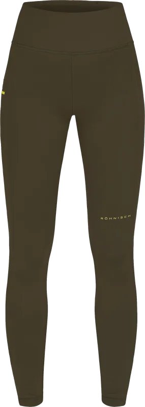 Röhnisch Women's Thermal Tights Forest Brown | Buy Röhnisch Women's Thermal Tights Forest Brown here | Outnorth