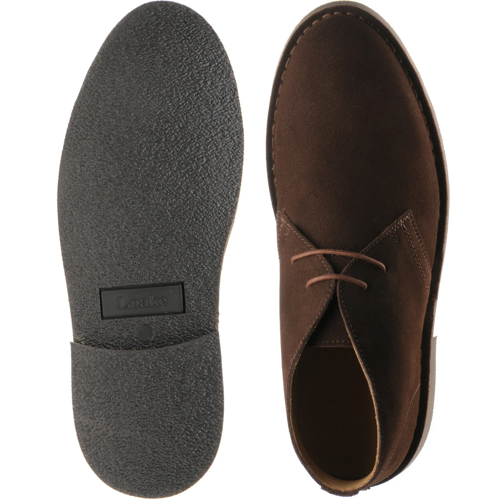 Sahara rubber-soled Chukka boots