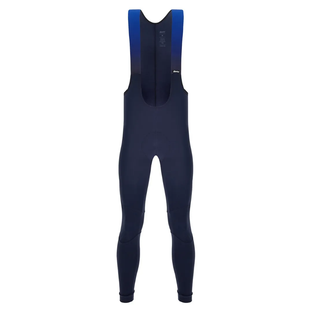 Santini Men's Prime Bib Tight - Thermal Fleece for Men