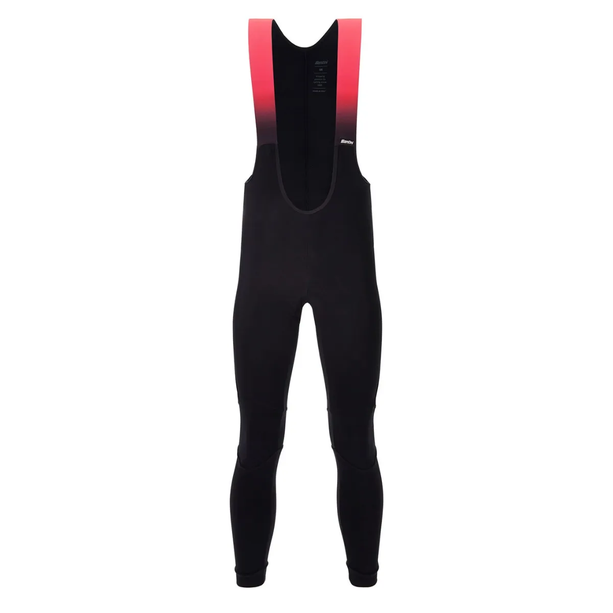 Santini Men's Prime Bib Tight - Thermal Fleece for Men