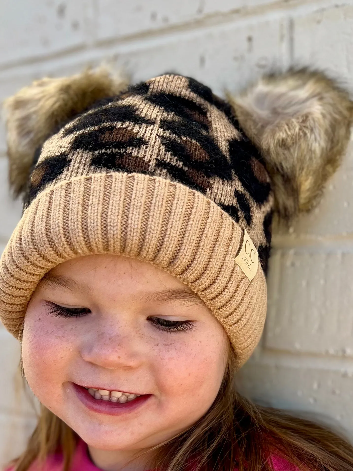 Sassy Double Pom-Pom Beanie - Kid's/Baby*